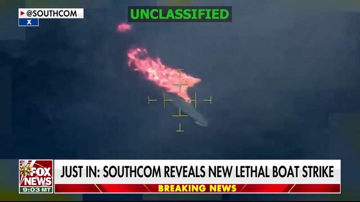 BREAKING: SOUTHCOM reveals new lethal strike on alleged drug boat