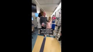 Girl waiting for heart transplant has father-daughter dance in hospital - Fox News