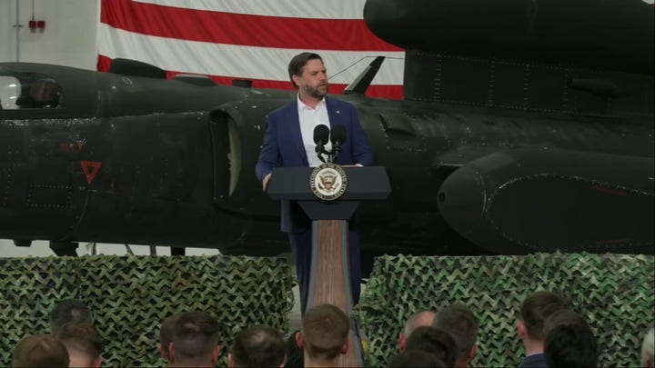 Vance addresses US troops stationed at key military base in the U.K.