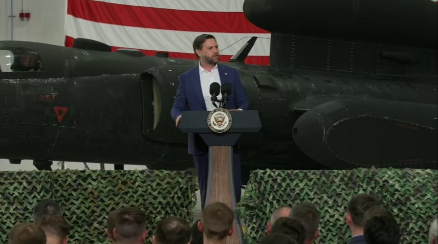 Vance addresses US troops stationed at key military base in the U.K.