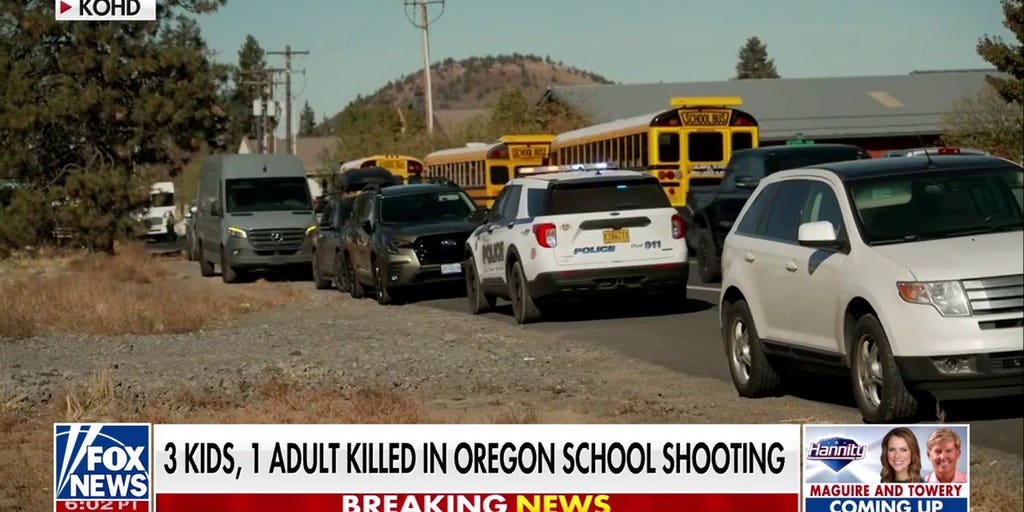 Oregon shooting suspect was shot by ‘community member’ who saw him enter school