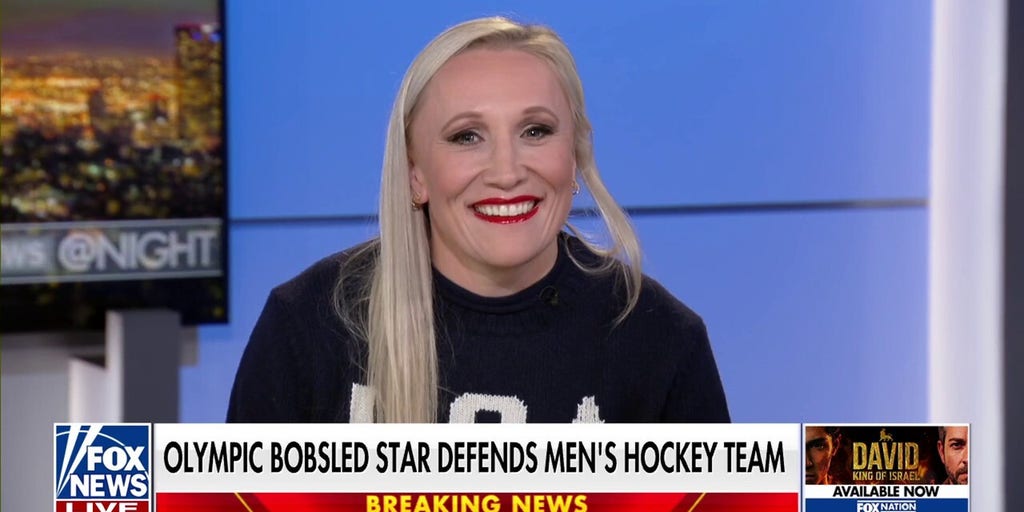 Olympic bobsled star defends men’s hockey team