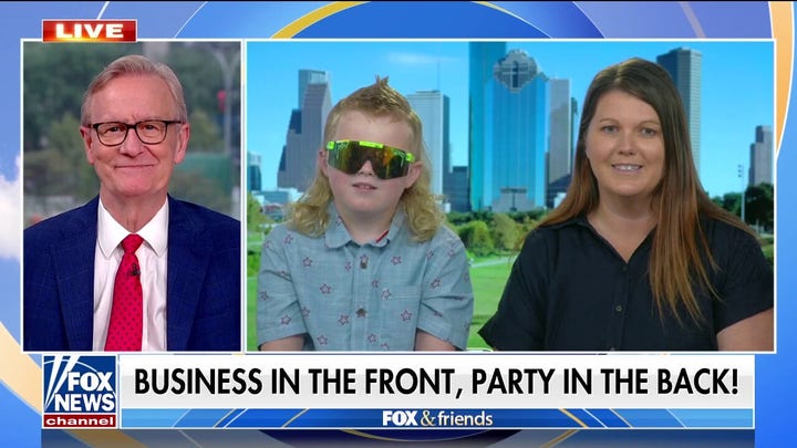 US mullet champion Emmitt Bailey: 'I wanted hockey hair'