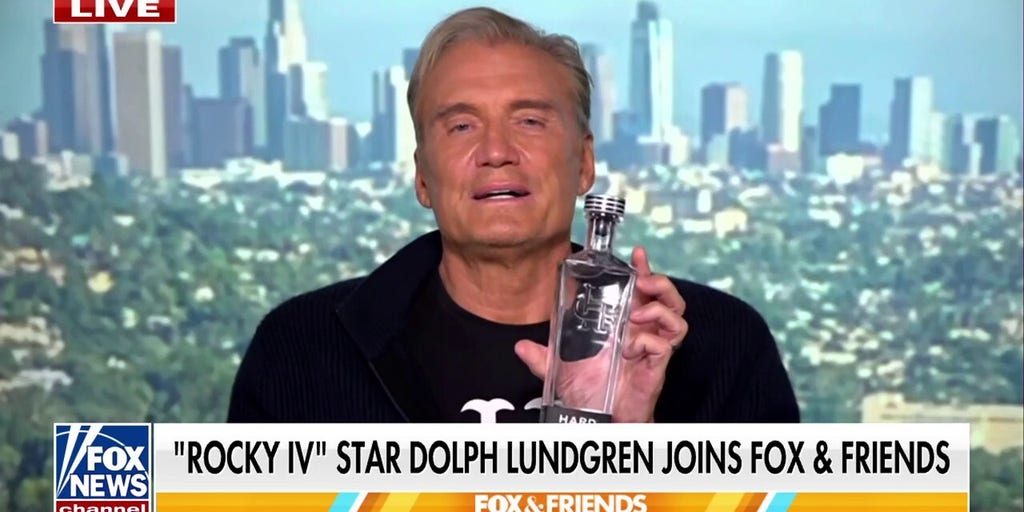 ‘Rocky IV’ star Dolph Lundgren debuts Hard Cut Vodka