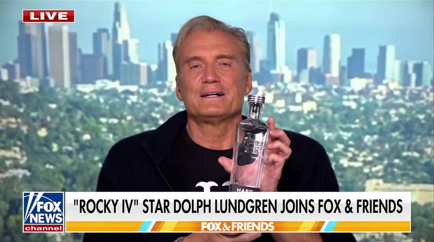 ‘Rocky IV’ prima  Dolph Lundgren debuts Hard Cut Vodka