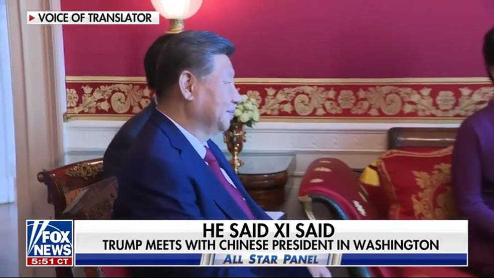 Trump says US, China are 'very happy' about meeting