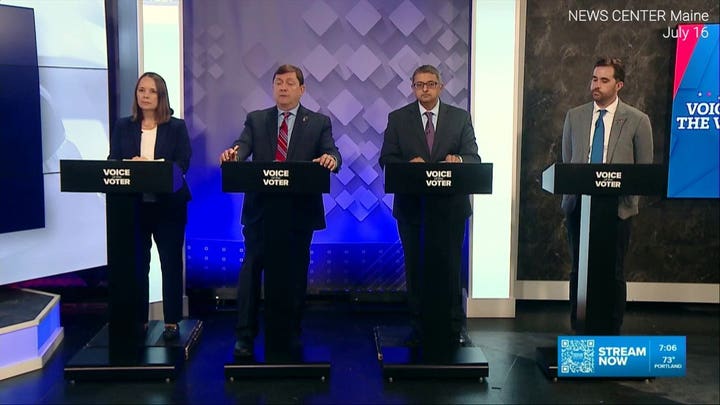 Los candidatos demócratas al Senado por Maine retoman el hilo donde lo dejó Platner en el debate