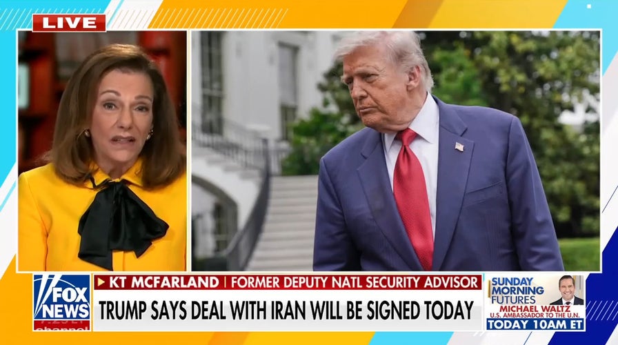 KT McFarland: Trump's Iran deal secures a 'complete win' isolating the regime