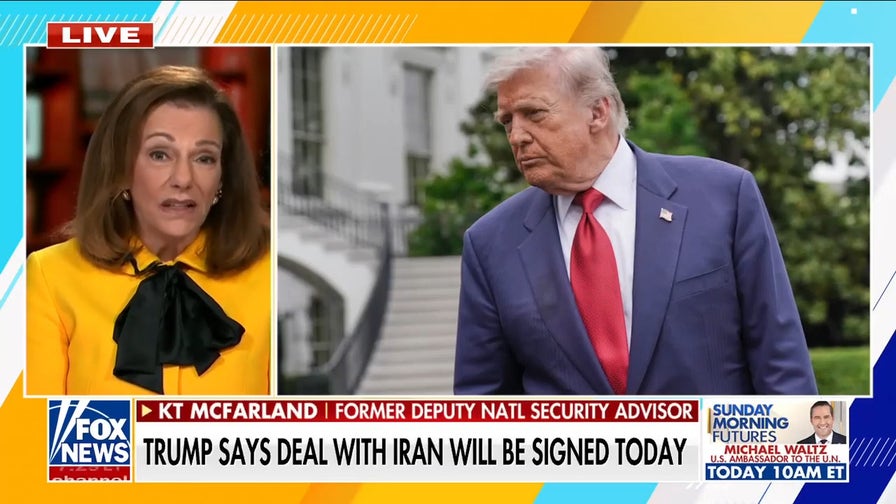 KT McFarland: Trump's Iran deal secures a 'complete win' isolating the regime