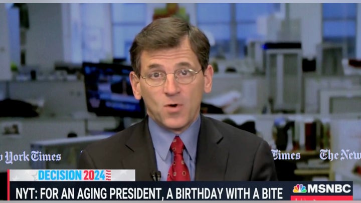 MSNBC guest: Biden doesn't want to call attention to his age today