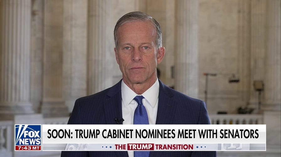 Sen. John Thune previews meetings with Trump picks: 'Give them a fair process'