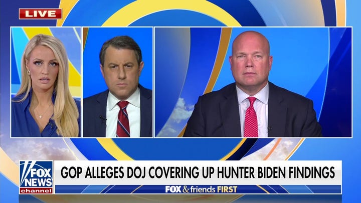 FBI, DOJ need to be 'above politics' during Hunter Biden investigation: Matthew Whitaker