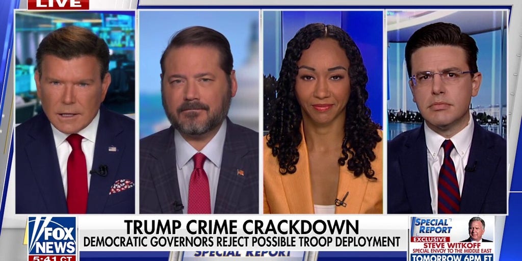 Democrats are 'torn' over their response to Trump's crime crackdown, White House correspondent says