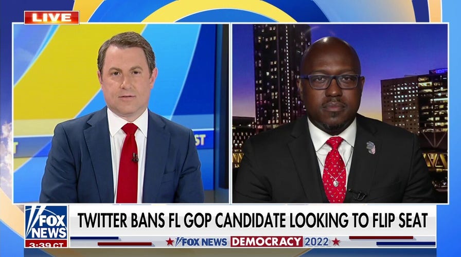 Florida GOP congressional candidate calls out Twitter for 'glitch' on eve of primary: 'Civil rights issue'