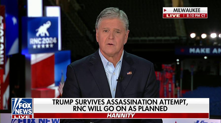  Sean Hannity: The left has dehumanized Trump