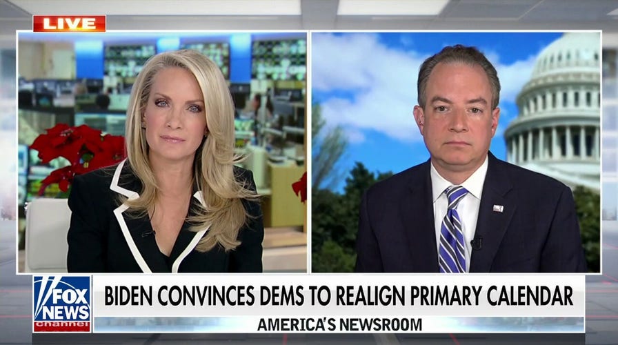 Biden convincing Democrats to re-work primary calendar is a 'political shell game': Reince Priebus