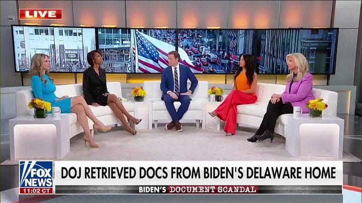 'Outnumbered' reacts to DOJ reportedly retrieving classified docs from Biden's home