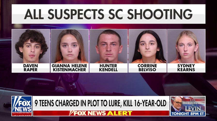 Nine teens arrested after brutal murder of 16-year-old