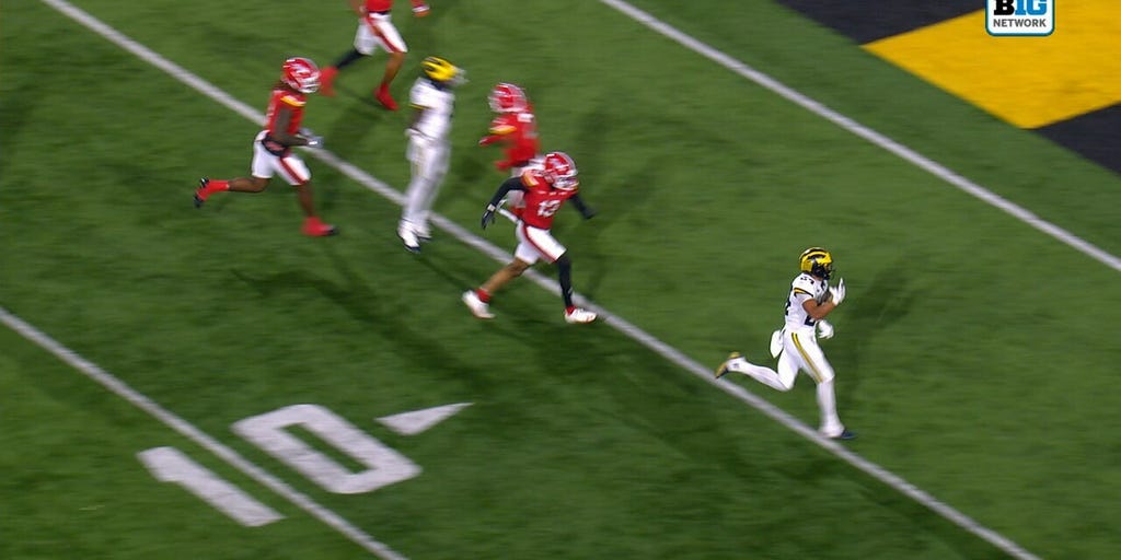 Bryson Kuzdzal rushes for 19-yard TD, extending Michigan's lead over Maryland