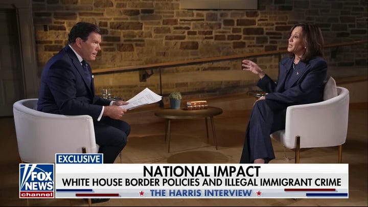 Vice President Harris grilled on Biden admin's role in border crisis