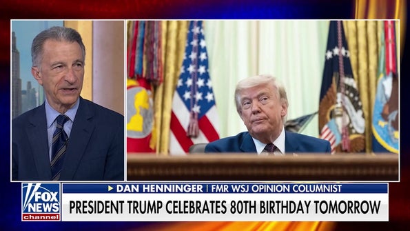 Trump praised for having 'lots of energy' ahead of 80th birthday