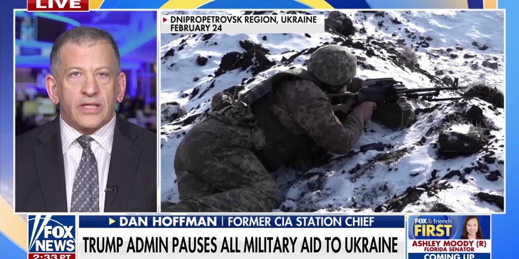 Dan Hoffman: Trump's decision to halt US aid to Ukraine could 'embolden' Putin