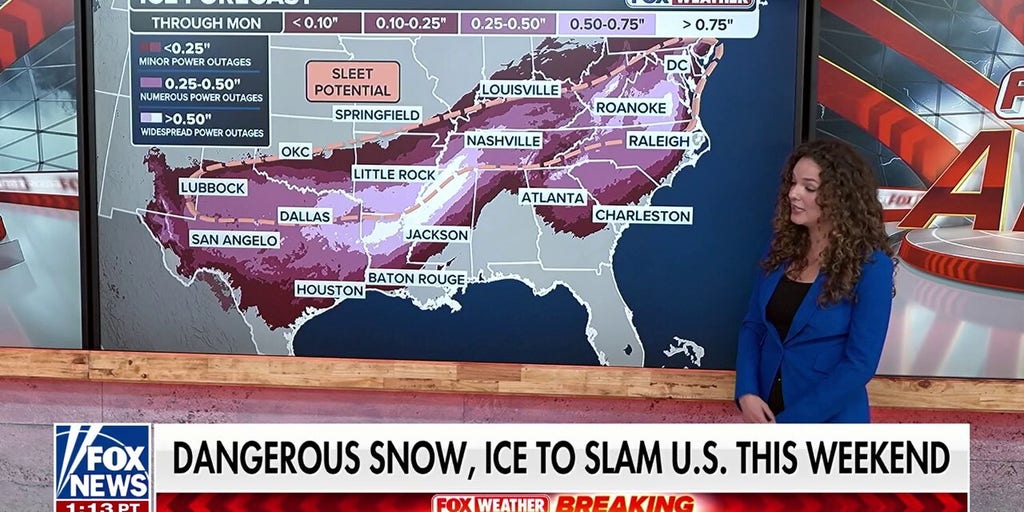 Anything that falls in the next 48 hours is ‘staying for a while’: FOX Weather meteorologist