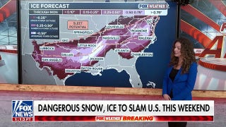 Anything that falls in the next 48 hours is ‘staying for a while’: FOX Weather meteorologist