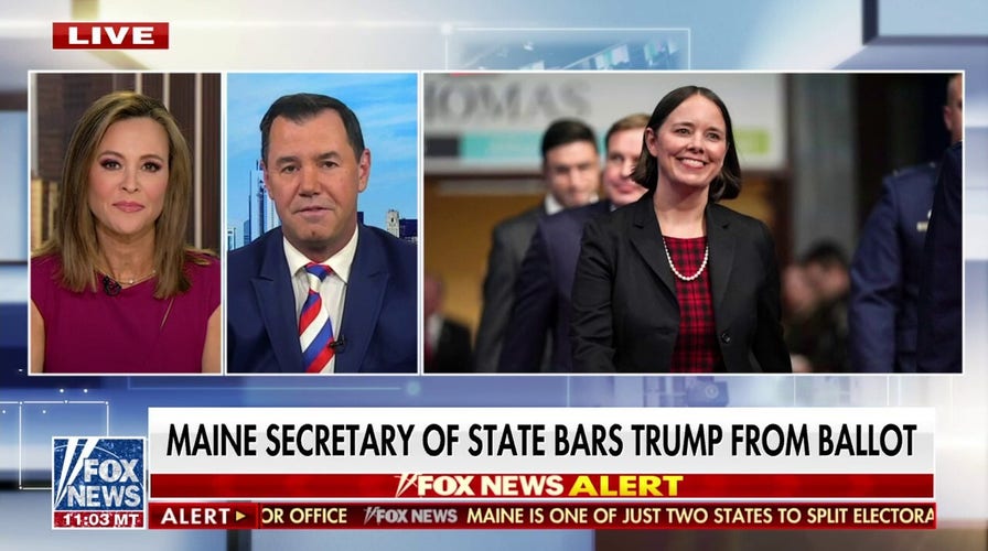 Joe Concha: Maine ballot decision is ‘overt’ election interference