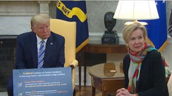 Trump shelves briefings for now, spars one-on-one with press