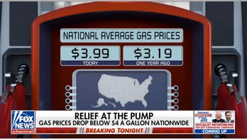 Gas prices fall below $4 nationwide as Iran blockade lifted
