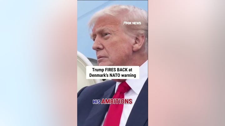  Trump responde a la advertencia de Dinamarca sobre la OTAN