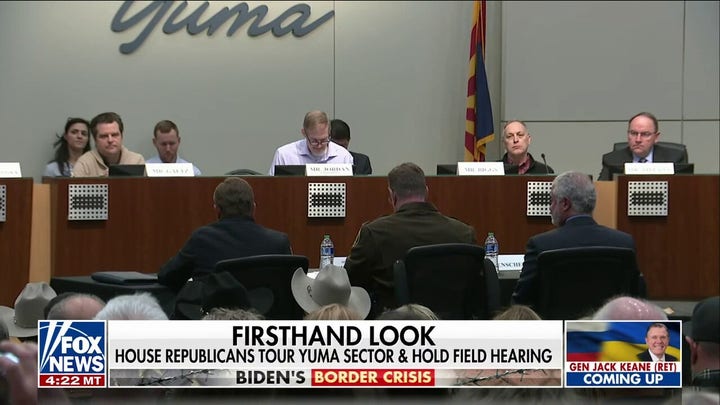 Democrats notably absent from House hearing on the border in Yuma, Arizona