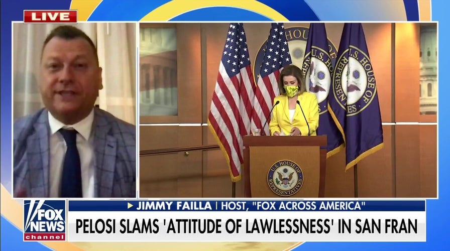 Jimmy Failla slams Nancy Pelosi, Democrats for playing ‘stupid’ on crime: ‘They know damn well’
