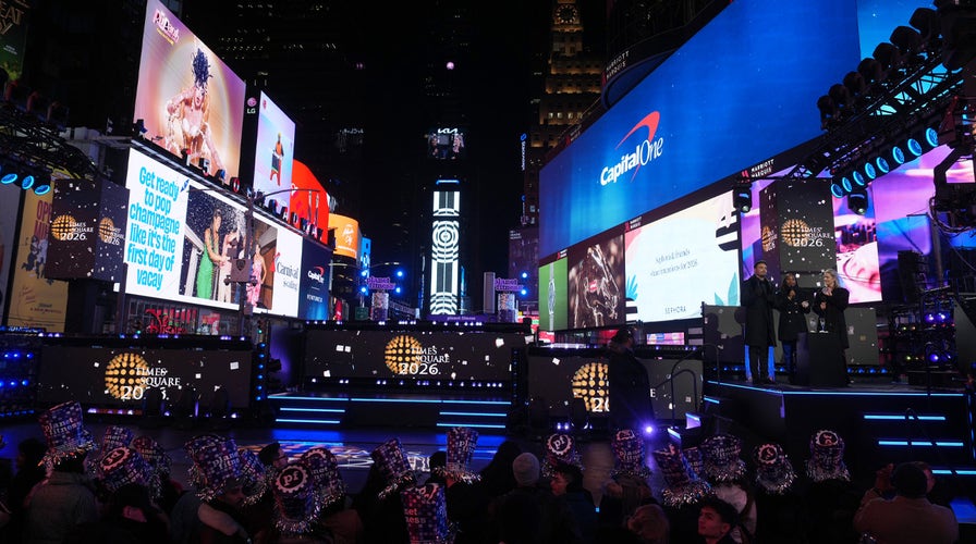 WATCH LIVE: Times Square New Year’s Eve celebration ushers in 2026