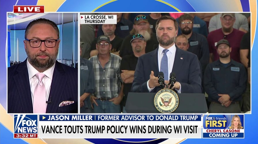 Jason Miller: JD Vance is the 'secret weapon' for GOP midterms