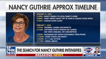 Search for Nancy Guthrie intensifies