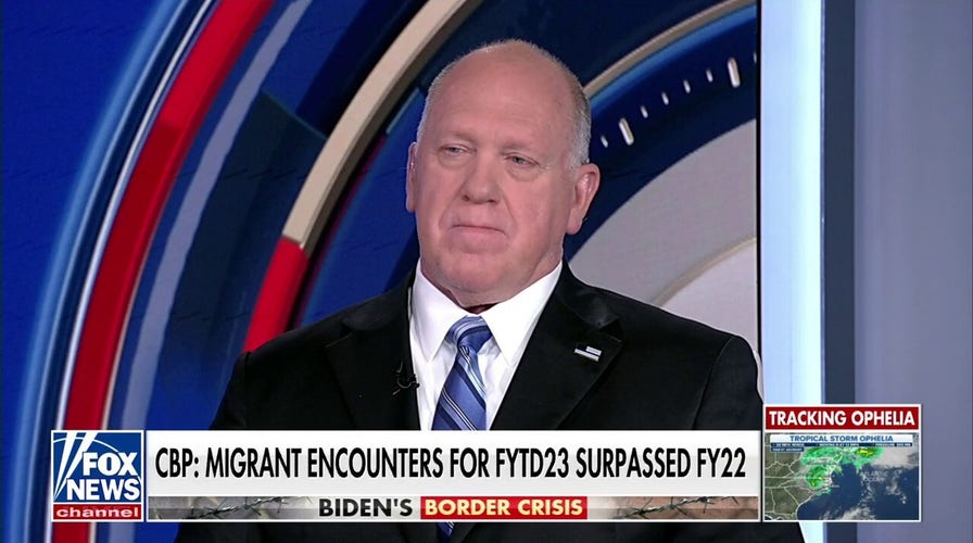 Border officials have been ‘handcuffed’ by the Biden admin: Tom Homan
