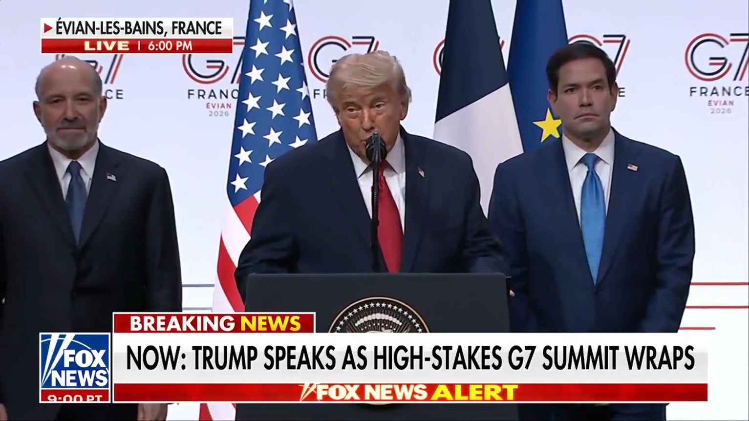 Trump touts Iran deal success, citing stock market surge and oil price drop