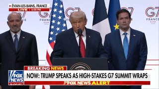 Trump touts Iran deal success, citing stock market surge and oil price drop