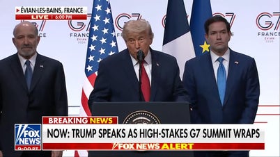 Trump touts Iran deal success, citing stock market surge and oil price drop