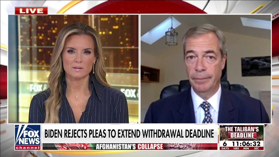 Farage: Britain would 'no way' show military cooperation with America led by Biden admin