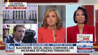 Sen Marsha Blackburn blasts Big Tech amid social media addiction trial