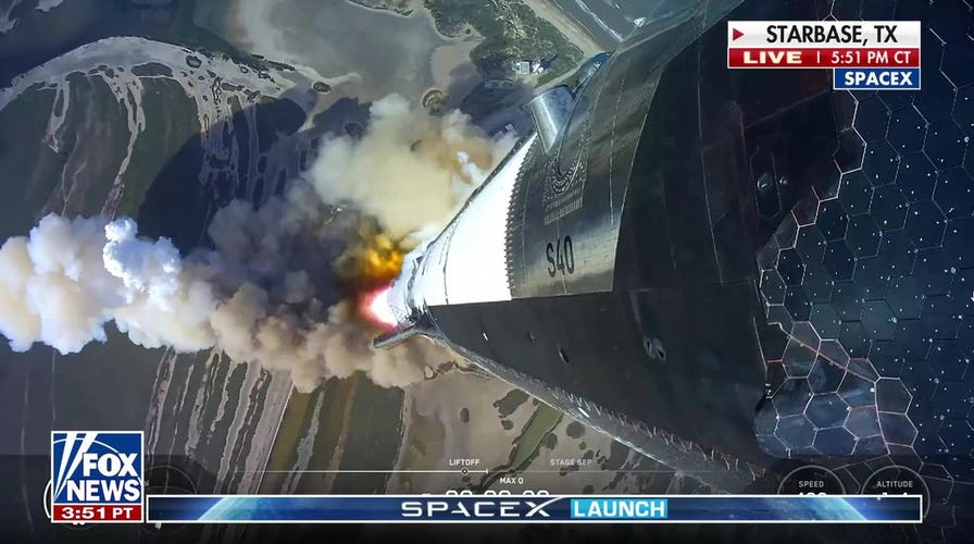 WATCH: The SpaceX Starship launches