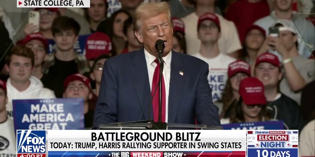 Trump gives Pennsylvania a plea to end inflation and 'frack, frack, frack'