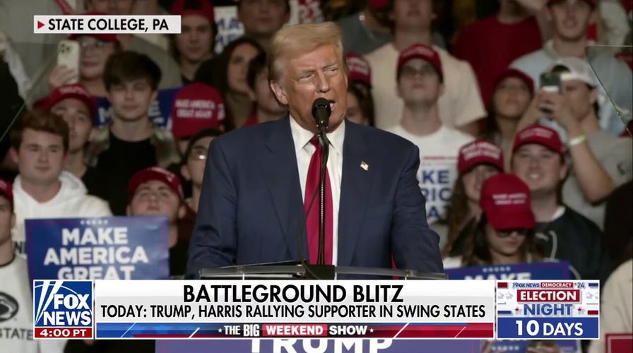 Trump gives Pennsylvania a plea to end inflation and 'frack, frack, frack'