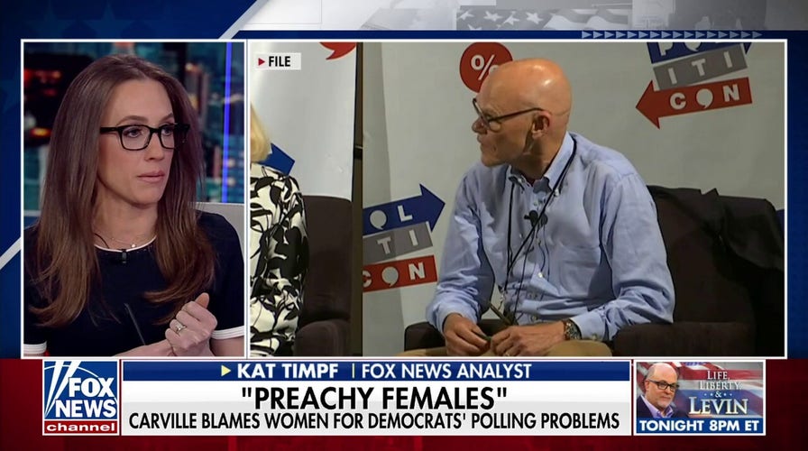 Kat Timpf: James Carville's point on 'preachy females' is absurd