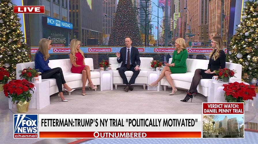 Fetterman calls NY Trump case politically motivated on ‘The View’
