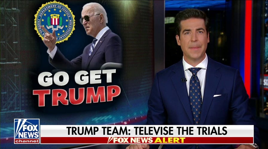 Jesse Watters: Biden is trying to take away Trump's First Amendment rights during a presidential campaign