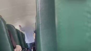 Former Amherst, Ohio school bus driver Jackie Miller rants at students